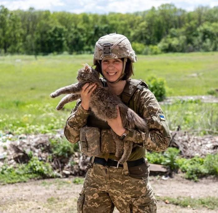 Iryna Rybakova, press officer of the 93rd Mechanized Brigade